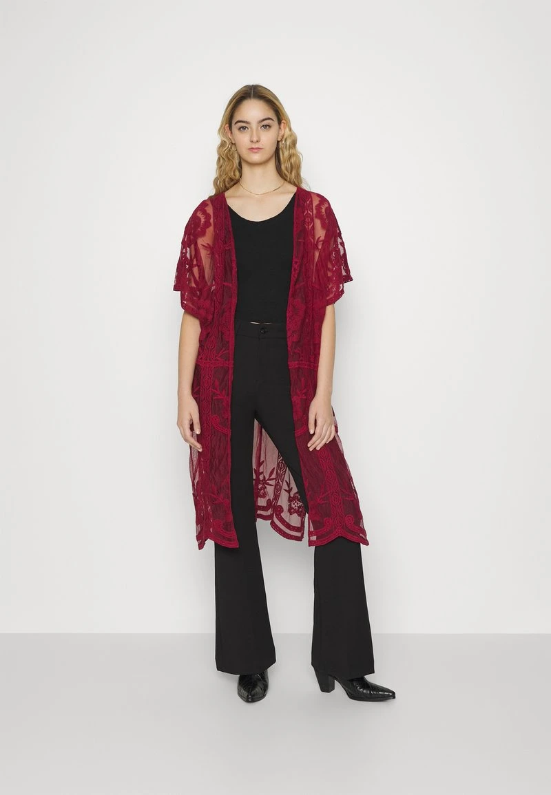 Bester Verkauf ✔️ Even&Odd Damen Strickjacke - Bordeaux ⭐ 4 Bester Verkauf ✔️ Even&Odd Damen Strickjacke - Bordeaux ⭐ – Bild 2