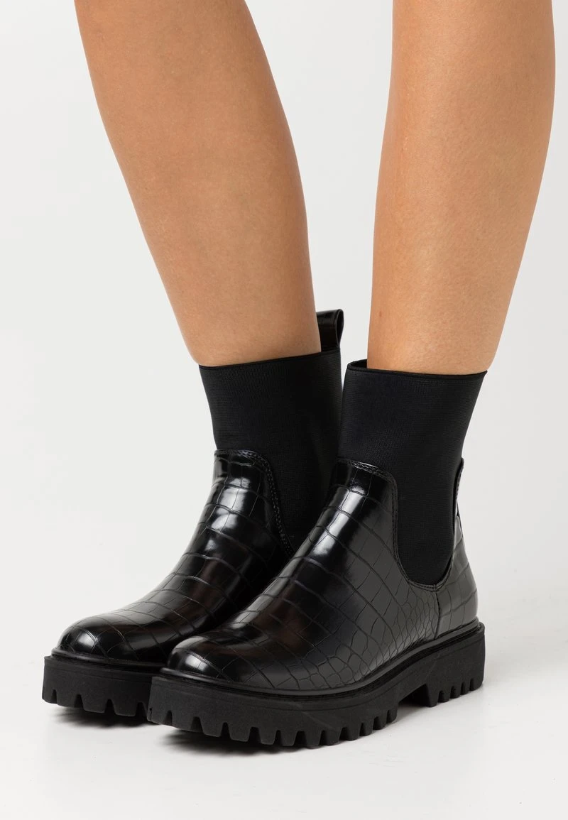 Bester Verkauf 🎁 Even&Odd Damen Plateaustiefelette - Black ✔️ 3 Bester Verkauf 🎁 Even&Odd Damen Plateaustiefelette - Black ✔️