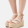 Coupon 👏 Even&Odd Plateausandalette - Beige | Damen 🔥 -Even Odd Verkäufe 91dcd26c3f7f460eb565fe2b39f5a171
