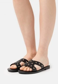 Angebote 🎁 Even&Odd Damen Pantolette Flach - Black ✨