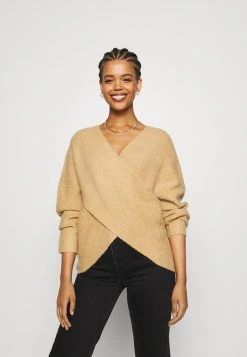 Schlussverkauf ✨ Even&Odd Damen Strickpullover - Tan ❤️