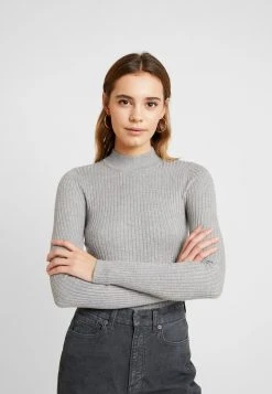 Auslauf 🥰 Even&Odd Damen Strickpullover - Grey 🤩