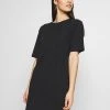 Bester Verkauf ✔️ Even&Odd Jerseykleid - Black | Damen 😀