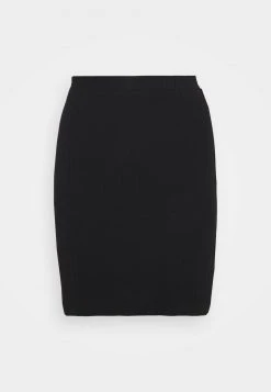 Angebote 🌟 Even&Odd Damen Basic Mini Ribbed Skirt - Bleistiftrock - Black ⭐ -Even Odd Verkäufe 9e955763a1e04d8493b30d183c7933c6