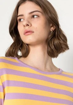 Am billigsten 👏 Even&Odd Damen Langarmshirt - Purple / Yellow 🎉 -Even Odd Verkäufe 9ed0acb8dcc94de1b7e99d3b58f06f24