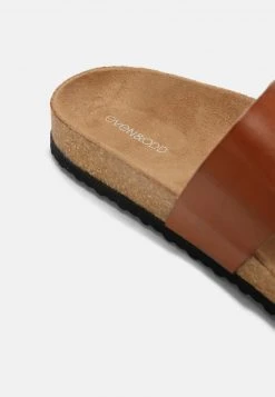 Blitzangebot ⌛ Even&Odd Damen Pantolette Flach - Cognac 😀 -Even Odd Verkäufe 9f9b2ca3e6424955a7ae4cae0bd1a5f8