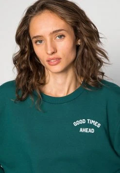 Billig 🎉 Even&Odd Oversized Printed Sweatshirt - Sweatshirt - Dark Green | Damen 🥰 -Even Odd Verkäufe a5ce3225673e40ce83e779d89bff4d9c