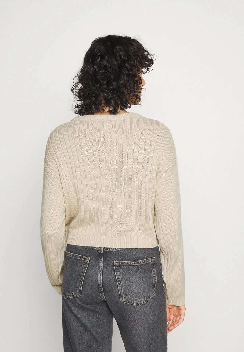 Top 10 🥰 Even&Odd CROPPED LOOSE CABLE JUMPER - Strickpullover - Sand | Damen ✨ 5 Top 10 🥰 Even&Odd CROPPED LOOSE CABLE JUMPER - Strickpullover - Sand | Damen ✨ – Bild 3