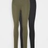 Großhandel ❤️ Even&Odd Damen 2 PACK - Leggings - Hosen - Black Olive 🥰 -Even Odd Verkäufe a9126f5f104a4e08beb1a7b4b70dee4e