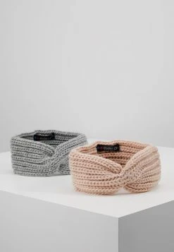 Am billigsten ✨ Even&Odd 2 PACK - Ohrenwärmer - Rose/grey | Damen ❤️