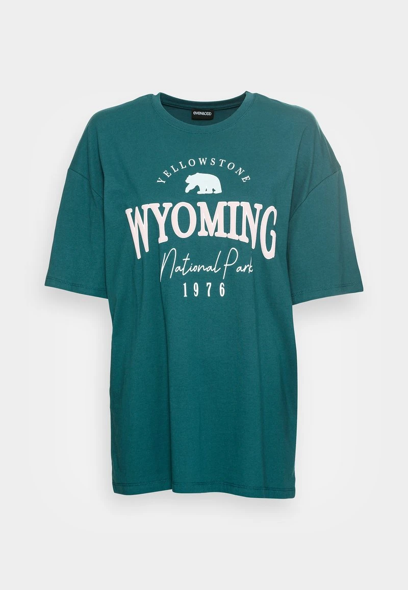 Bestes Angebot 🔥 Even&Odd Damen T-Shirt Print - Dark Green 🥰 6 Bestes Angebot 🔥 Even&Odd Damen T-Shirt Print - Dark Green 🥰 – Bild 4