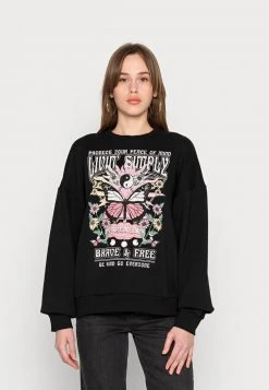 Großhandel ⌛ Even&Odd Damen Sweatshirt - Black ❤️