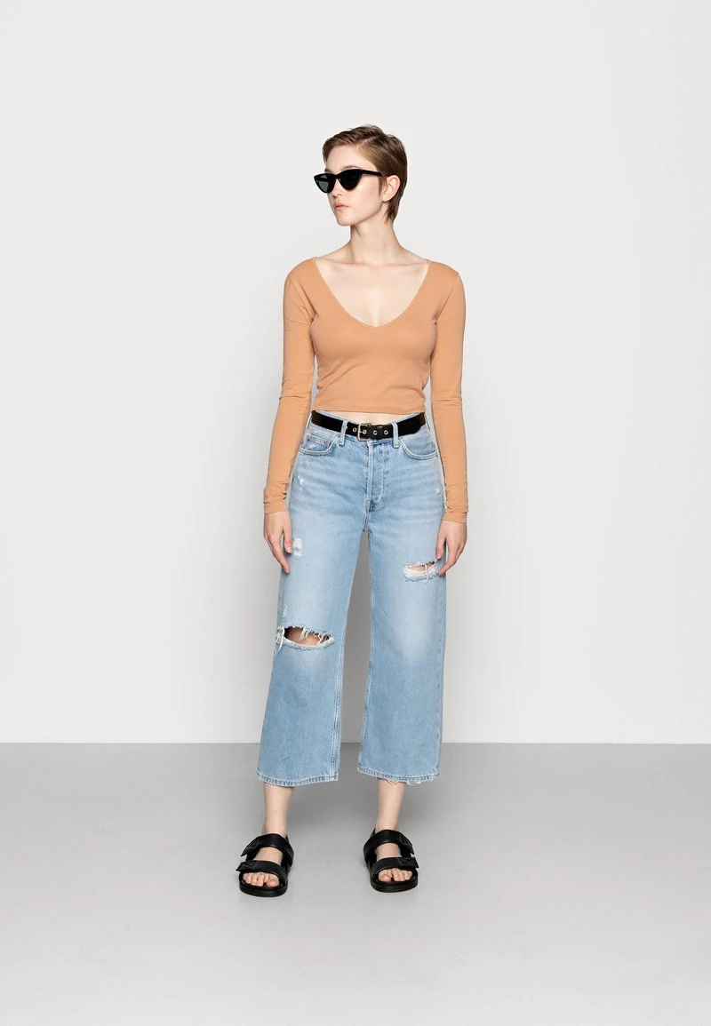 Schlussverkauf ✔️ Even&Odd Damen 2 PACK - Langarmshirt - Camel/black 🌟 3 Schlussverkauf ✔️ Even&Odd Damen 2 PACK - Langarmshirt - Camel/black 🌟