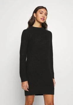 Am billigsten ⌛ Even&Odd Damen Strickkleid - Black ⭐