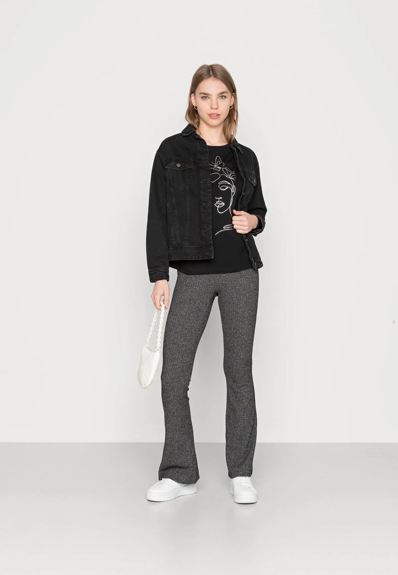 Brandneu 😉 Even&Odd Damen T-Shirt Print - Black ⌛ 4 Brandneu 😉 Even&Odd Damen T-Shirt Print - Black ⌛ – Bild 2