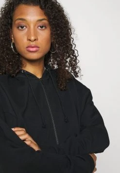 Angebote ⌛ Even&Odd Damen OVERSIZED HOODED ZIP JACKET - Sweatjacke - Black 🔔 -Even Odd Verkäufe af8d52a6950f442298fd813d9b9d6be3