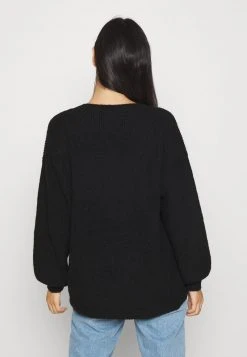 Bester Verkauf ⌛ Even&Odd Damen MID LENGTH BUTTON DOWN - Strickjacke - Black ❤️ -Even Odd Verkäufe b18bda8d695b4ed8916efef306b62ceb