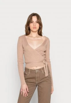 Rabatt ✨ Even&Odd Damen Strickjacke - Camel ✔️