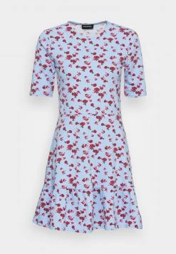 Rabatt ✨ Even&Odd Damen Jerseykleid - Light Blue/multi Coloured ❤️ -Even Odd Verkäufe b3592893c6094e1798e5a4574552b7b0