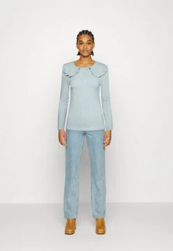 Schlussverkauf 🧨 Even&Odd Damen Langarmshirt - Light Blue ❤️ -Even Odd Verkäufe b72eacb0470a4329a53a2c732eea7925