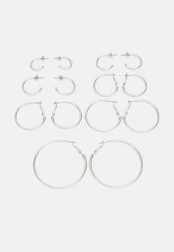 Am billigsten 🔥 Even&Odd Damen 7 PACK - Ohrringe - Silver-coloured ✔️ -Even Odd Verkäufe b817a110b9184321801c6f5a67ced4df