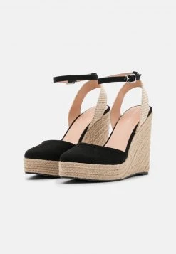 Brandneu 💯 Even&Odd Damen Plateausandalette - Black 👏 -Even Odd Verkäufe bc27e251bae2415794c2c4bfb4228bc8