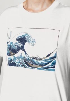 Coupon ⭐ Even&Odd Damen T-Shirt Print - White ❤️ -Even Odd Verkäufe bf17a23e6ac4459f84be4be8cd251ff6