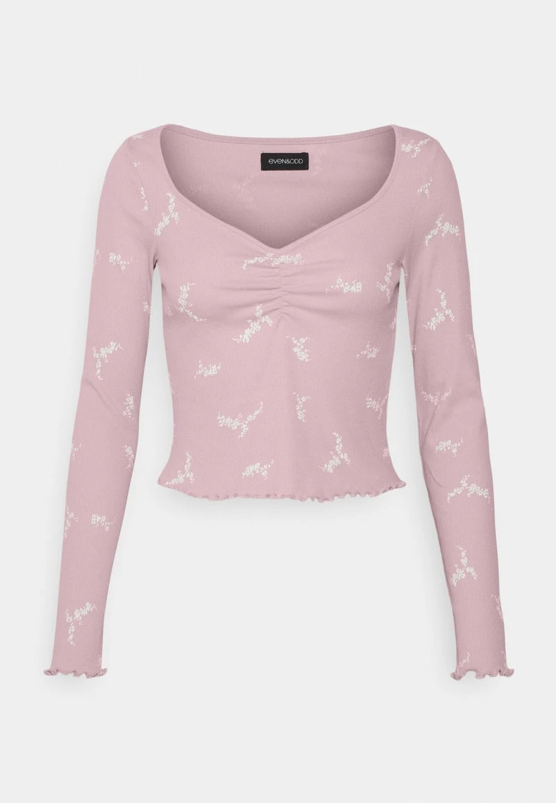 Aktion 🌟 Even&Odd Damen Langarmshirt - Pink 🔔 3 Aktion 🌟 Even&Odd Damen Langarmshirt - Pink 🔔