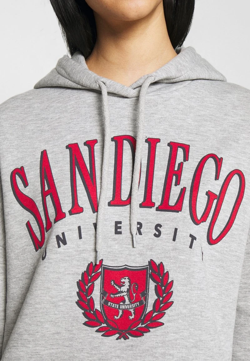 Neu ✔️ Even&Odd Damen OVERSIZED CROPPED PRINTED HOODIE - Kapuzenpullover - Mottled Light Grey ✔️ 8 Neu ✔️ Even&Odd Damen OVERSIZED CROPPED PRINTED HOODIE - Kapuzenpullover - Mottled Light Grey ✔️ – Bild 6