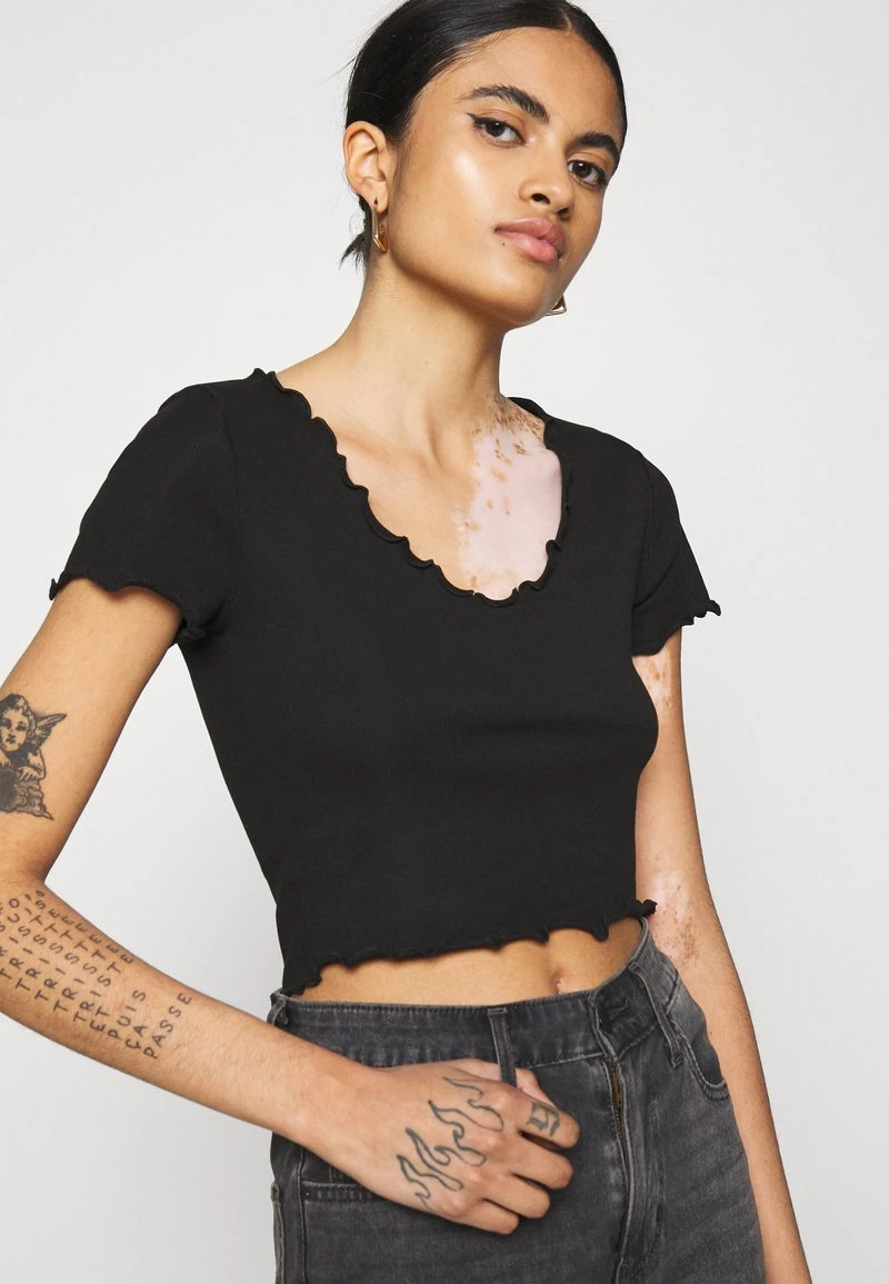 Besorgen ✔️ Even&Odd Damen T-Shirt Basic - Black ⭐ 6 Besorgen ✔️ Even&Odd Damen T-Shirt Basic - Black ⭐ – Bild 4