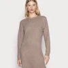 Billig 🎁 Even&Odd Damen Strickkleid - Mottled Grey 💯 -Even Odd Verkäufe c27517c6cb1c4874a8e30a874c2ff49f