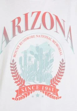 Bestpreis 🛒 Even&Odd T-Shirt Print - Off-white | Damen ⭐ -Even Odd Verkäufe c38dd259589d4cc5bd038135bece8f98