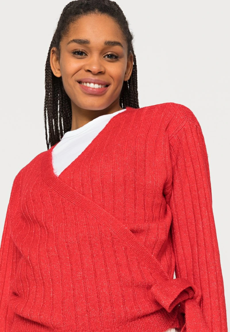 Billig 🤩 Even&Odd Damen WRAPPED CARDIGAN - Strickjacke - Red ⌛ 7 Billig 🤩 Even&Odd Damen WRAPPED CARDIGAN - Strickjacke - Red ⌛ – Bild 5