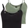Bestes Angebot 😉 Even&Odd Damen 2 PACK - Top - Green/black ⭐ 1 Bestes Angebot 😉 Even&Odd Damen 2 PACK - Top - Green/black ⭐ -Even Odd Verkäufe c7c7878fb7934361a1b846b2d027b493