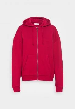 Auslauf 😉 Even&Odd Damen OVERSIZED HOODED ZIP JACKET - Sweatjacke - Red ✔️ -Even Odd Verkäufe c90e1f1f873045d1bea80b8fb1d46536