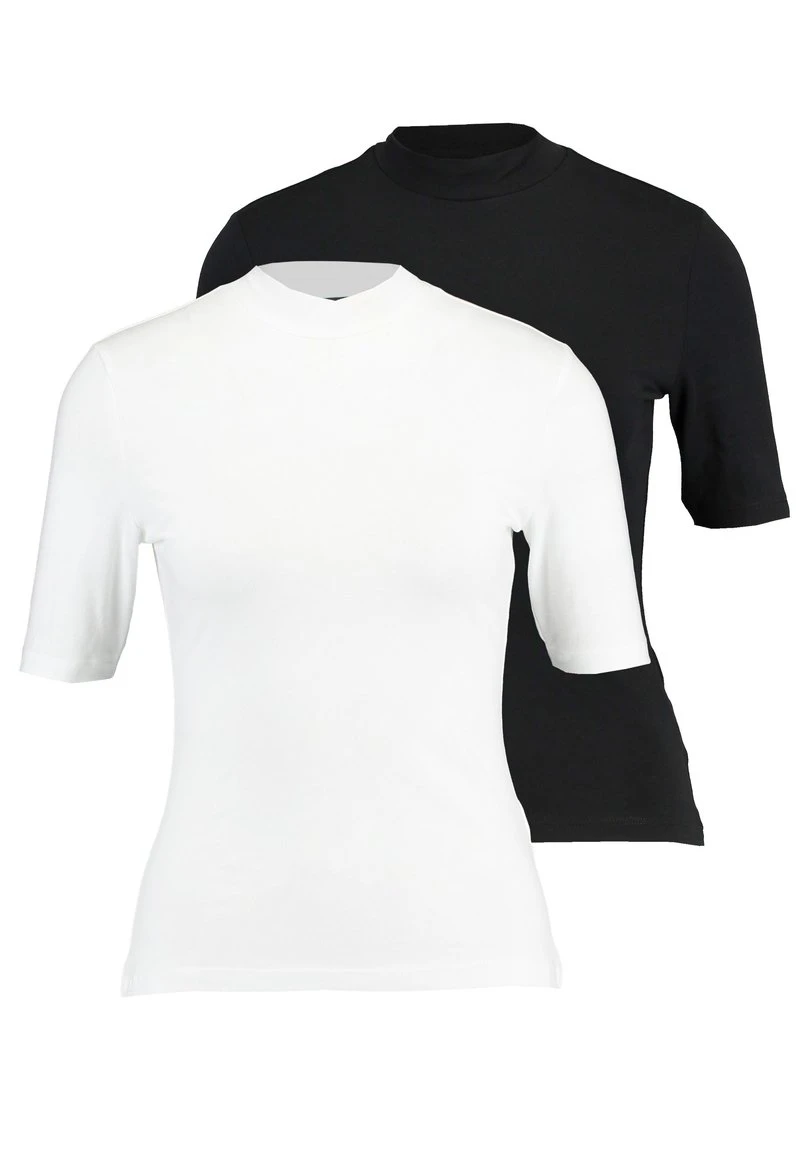 Bestes Angebot 👍 Even&Odd Damen 2 PACK - T-SHIRT BASIC - T-Shirt Basic - White/black 👍 7 Bestes Angebot 👍 Even&Odd Damen 2 PACK - T-SHIRT BASIC - T-Shirt Basic - White/black 👍 – Bild 5