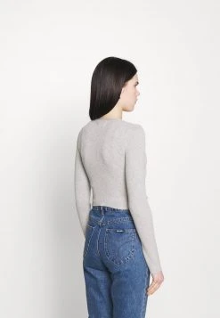 Auslauf 🤩 Even&Odd Damen Strickjacke - Mottled Light Grey ⭐ -Even Odd Verkäufe cb162b4c3ed945c2ace03ed25c4921d8