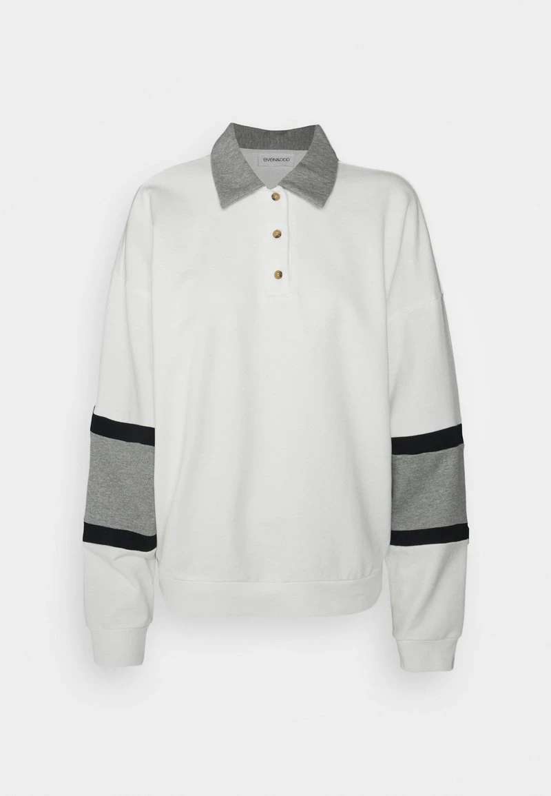 Rabatt 👏 Even&Odd Damen Sweatshirt - White 🔔 3 Rabatt 👏 Even&Odd Damen Sweatshirt - White 🔔