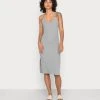 Budget ⭐ Even&Odd Jerseykleid - Mottled Grey | Damen ✔️