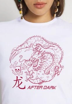 Schlussverkauf ⭐ Even&Odd T-Shirt Print - White | Damen 🛒 -Even Odd Verkäufe ccfd097d0d624e0c876360bd6a78040a