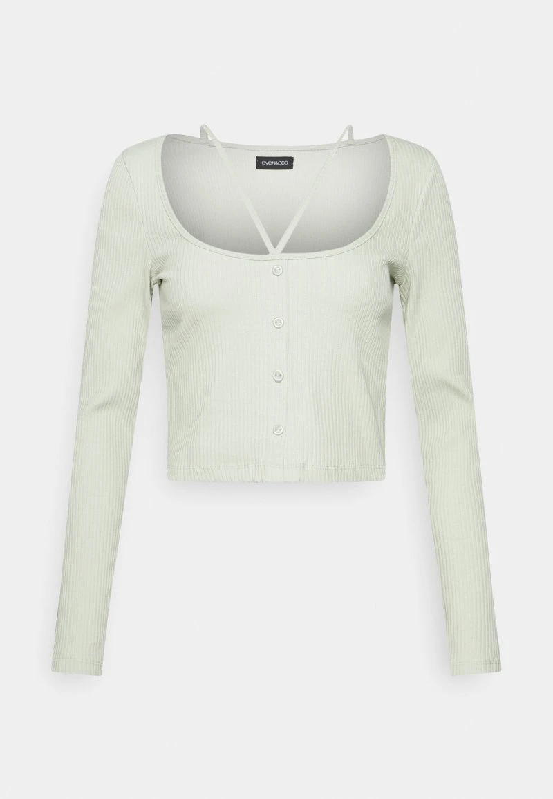 Neu 😍 Even&Odd Damen Langarmshirt - Light Green 🎁 3 Neu 😍 Even&Odd Damen Langarmshirt - Light Green 🎁