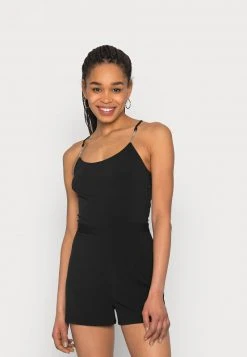 Rabatt 🤩 Even&Odd Damen CHAIN STRAPS GOING OUT PLAYSUIT - Jumpsuit - Black/silver ✔️