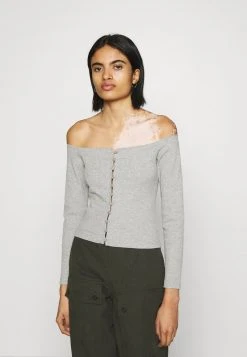 Rabatt ⭐ Even&Odd Damen Bluse - Mottled Grey 💯