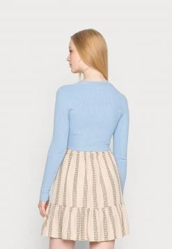 Auslauf 🎁 Even&Odd Damen Strickjacke - Light Blue ⭐ -Even Odd Verkäufe d1d75d223dbe4e42b65f863cf4d391d8