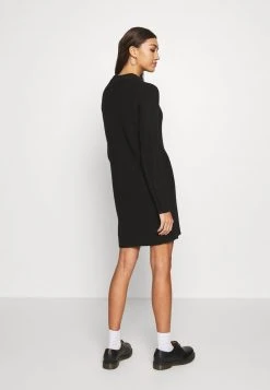 Am billigsten ⌛ Even&Odd Damen Strickkleid - Black ⭐ -Even Odd Verkäufe d3616fd424bf40acbd9167786436b8d9