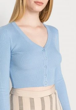 Auslauf 🎁 Even&Odd Damen Strickjacke - Light Blue ⭐ -Even Odd Verkäufe d39ba95c5ac54c79932e808ddd9c1347