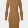 Rabatt ⭐ Even&Odd Damen Freizeitkleid - Brown 🌟 -Even Odd Verkäufe d434e1cb75ad46108486aedb83af576b