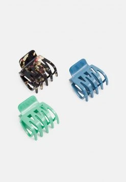 Budget 🎉 Even&Odd Damen 3 PACK - Haar-Styling-Accessoires - Brown/blue/green 💯