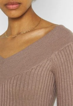 Großhandel ⌛ Even&Odd KNIT V NECK MIDI BODYCON DRESS - Etuikleid - Taupe | Damen ❤️ -Even Odd Verkäufe d67beeabfc8448f3a64c25d3d08cadec