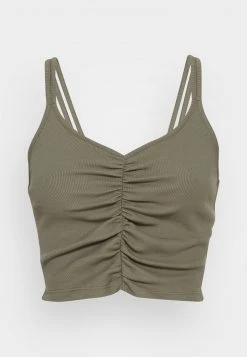 Coupon 🤩 Even&Odd Damen Top - Khaki ✔️ -Even Odd Verkäufe d685a067fbc34feb9c4176327b3c451c